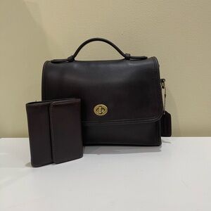 Vintage Coach Court Bag